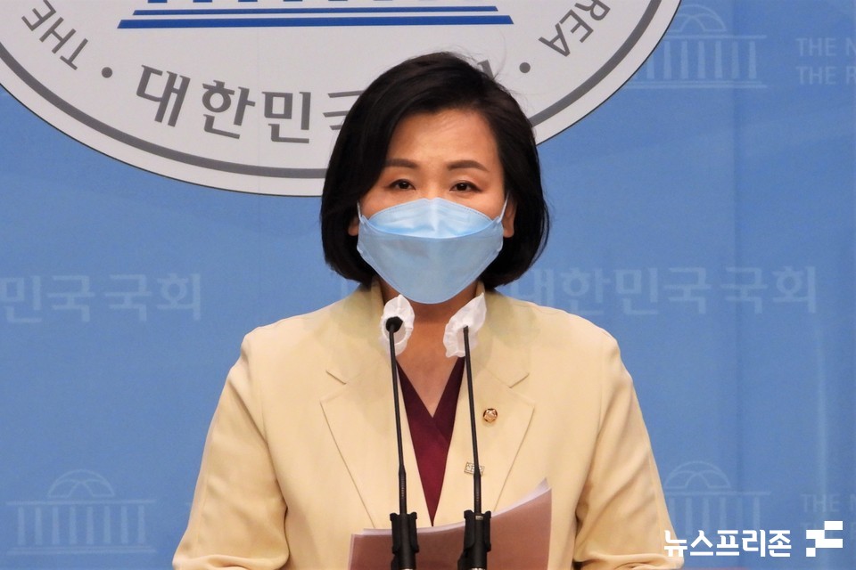 이수진 더불어민주당 중앙선거대책위원회 대변인. (사진=김정현 기자)