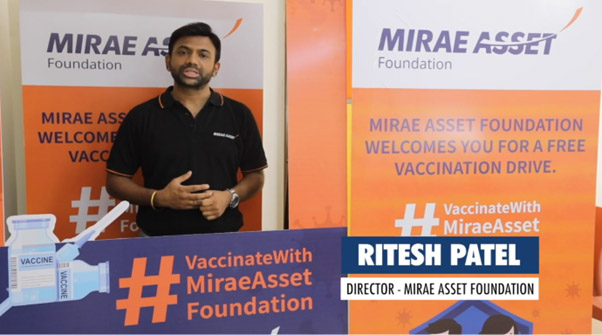 미래에셋재단(인도)의 코로나 백신 무료접종 캠페인(사진=미래에셋자산운용)