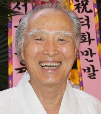 ▲ 덕산 김덕권 선생, 원불교 문인협회 회장
