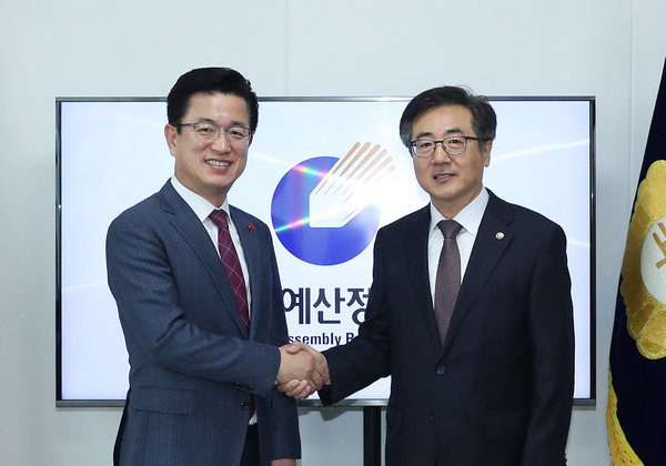 20191106 대전시장허태정과국회예산처장-이종후 ⓒ 대전시