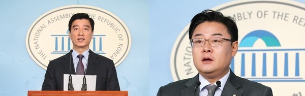민주당 이해식 대변인과 김성원 대변인
