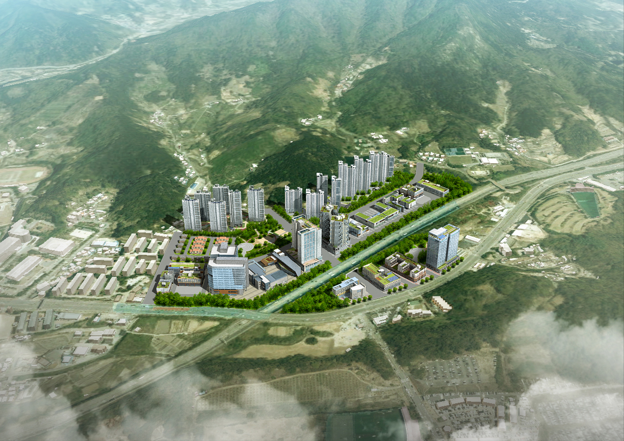 대전시는 대전 혁신도시 입지를 ‘대전역세권지구’와 ‘연축지구’ 2개 지역으로 선정했다. 대전 연축 구상도./ⓒ대전시
