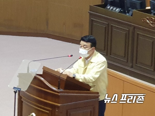 제8대 후반기 진주시의회 운영위원장 미래통합당 조현신 의원./ⓒ정병기 기자