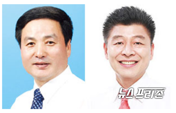 송파구의회는 10일 제8대 후반기 의장에  더불어민주당 이황수 의원(왼쪽),부의장에 박경래 의원(오른쪽)을 선출했다.ⓒ뉴스프리존