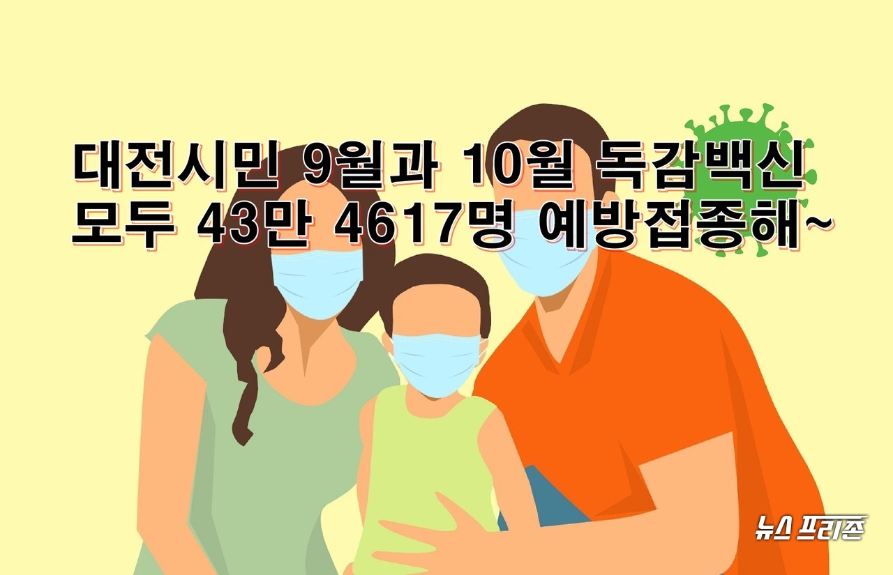 대전시에서 최근 인플루엔자(독감)을 예방접종한 대전 시민의 수가 43만 4617명에 이른 것으로 나타나 시민뿐만아니라 의료당국의 불안감이 커지고 있다./ⓒ이현식 기자