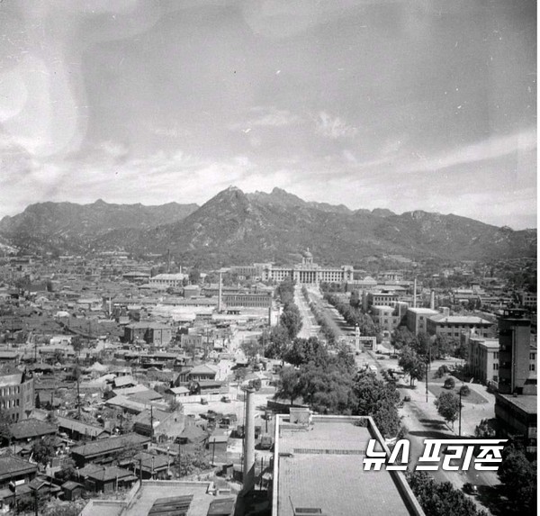 1954년 서울시내 모습 ⓒ 국가기록원