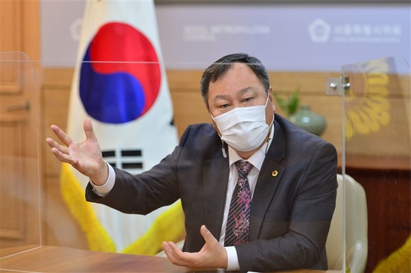 김인호 서울특별시의회 의장 ⓒ서울시의회