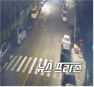 김해365안전센터, 실시간 모니터링으로 실종치매노인 포착 장면김해시