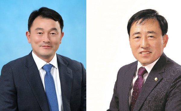 경남도의회 이종호 의원(좌)과 황보길 의원 뉴스프리존DB
