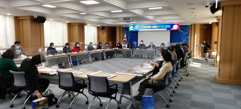 충남 예산군은 11일 ‘2021년 연차별 지역사회보장계획 시행결과 평가 TF팀 총괄 회의’를 개최했다.(사진=예산군청)