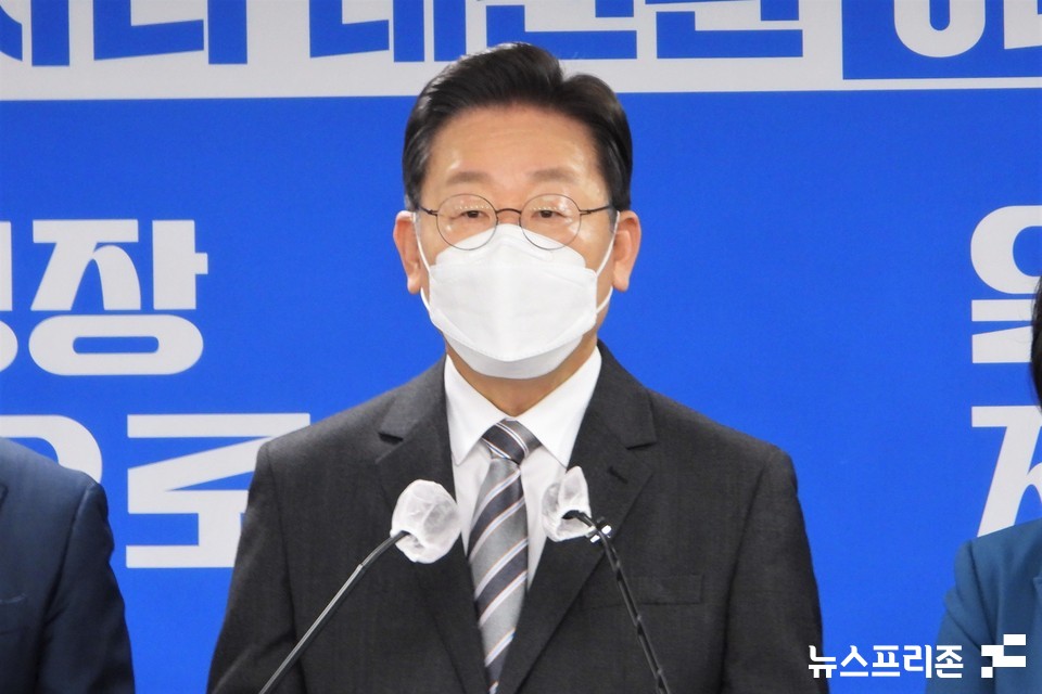 이재명 더불어민주당 대선후보. (사진=김정현 기자)