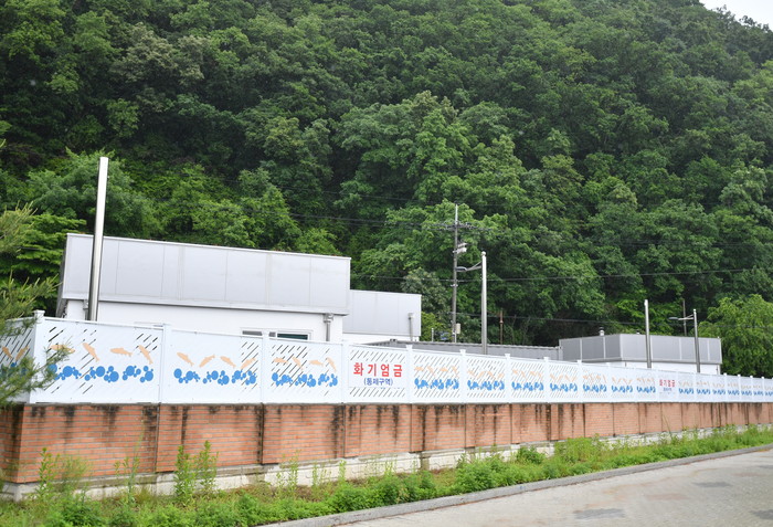2019년 준공된 화천읍 LPG 대형 저장탱크시설(사진=화천군청)
