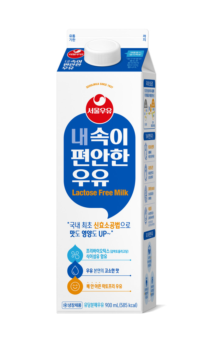 서울우유, 내 속이 편안한 우유 (자료=서울우유협동조합)