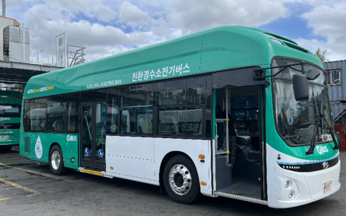 평택시는 친환경 수소 버스 10대를 다음달 1일부터 시내버스 노선에 투입해 운행한다.(사진=평택시)