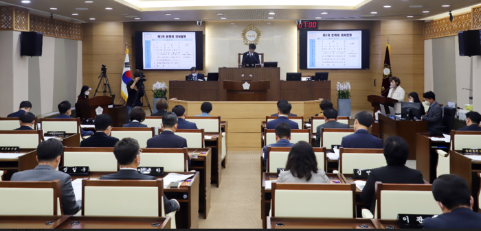 평택시의회는 21일 제235회 제2차 정례회를 개회했다.(사진=평택시의회)