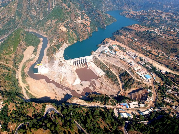 파키스탄 굴푸르 수력발전소 전경 (사진=DL이앤씨)