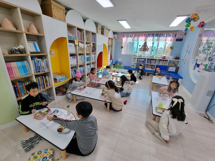 광양시가 겨울방학을 맞아 학교 밖 초등아동에게 점심을 제공하고 있다. (사진=광양시)