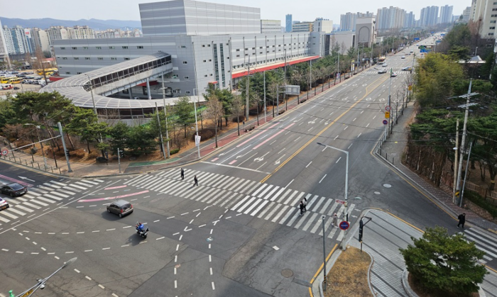 용인특례시 수지구가 동천동 904번지 일원 버스전용차로를 해제했다.(사진=용인특례시)