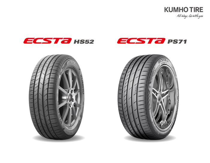 유럽형 여름 타이어 '엑스타 HS52, PS71' (자료=금호타이어)