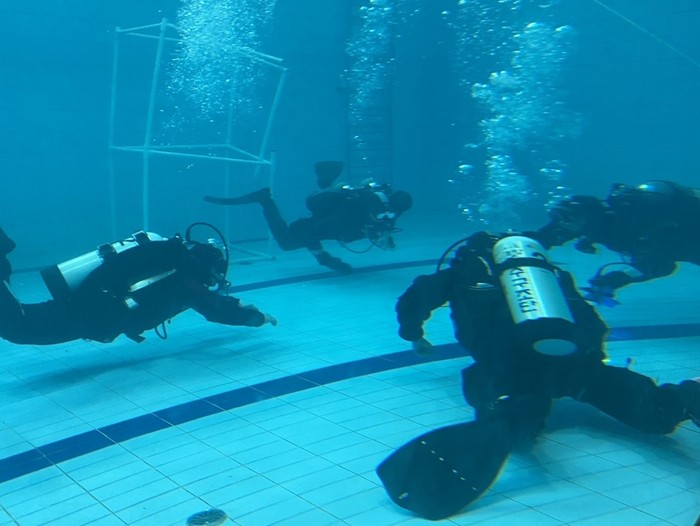 서해해경청이 수중과학 수사역량 강화 합동 훈련을 실시했다.(사진=서해해경청)