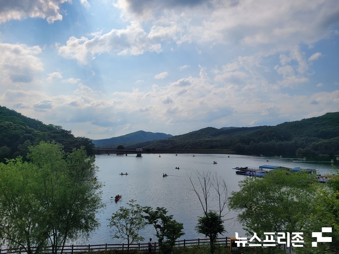 경기도 북부지역의 맑은 모습 ⓒ 뉴스프리존
