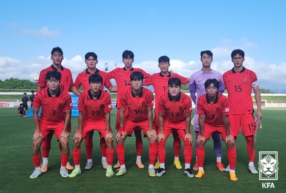 2023 SBS컵 한국 U-18 축구대표팀
