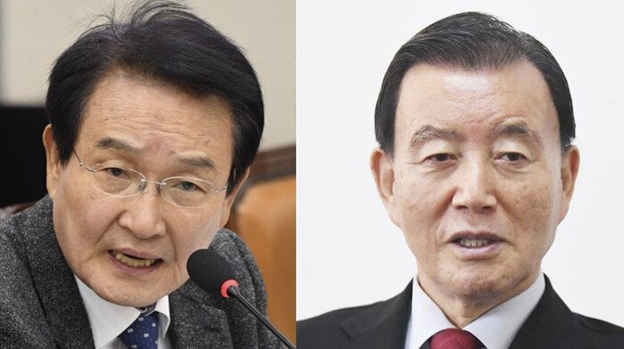 더불어민주당 변재일 의원과 국민의힘 홍문표 의원 (인터넷 자료 사진편집=김승지 기자)