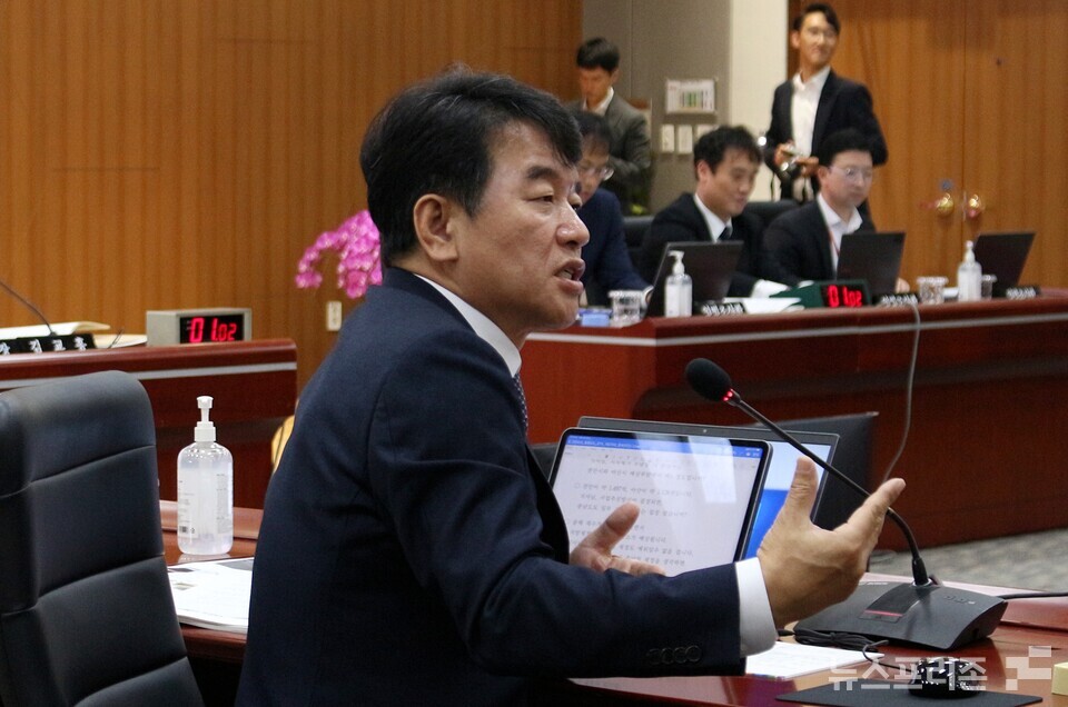 민선7기 도지사 비서실장을 지낸 문진석 의원(충남 천안시 갑, 더불어민주당).(사진=박성민기자)