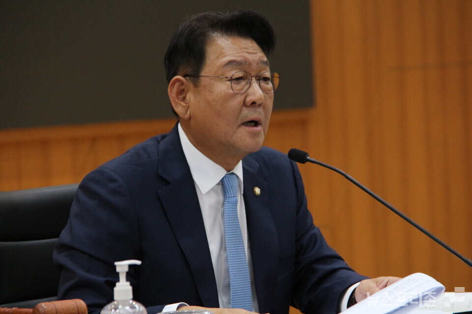 김교흥 의원(인천 서구갑, 더불어민주당).(사진=박성민기자)