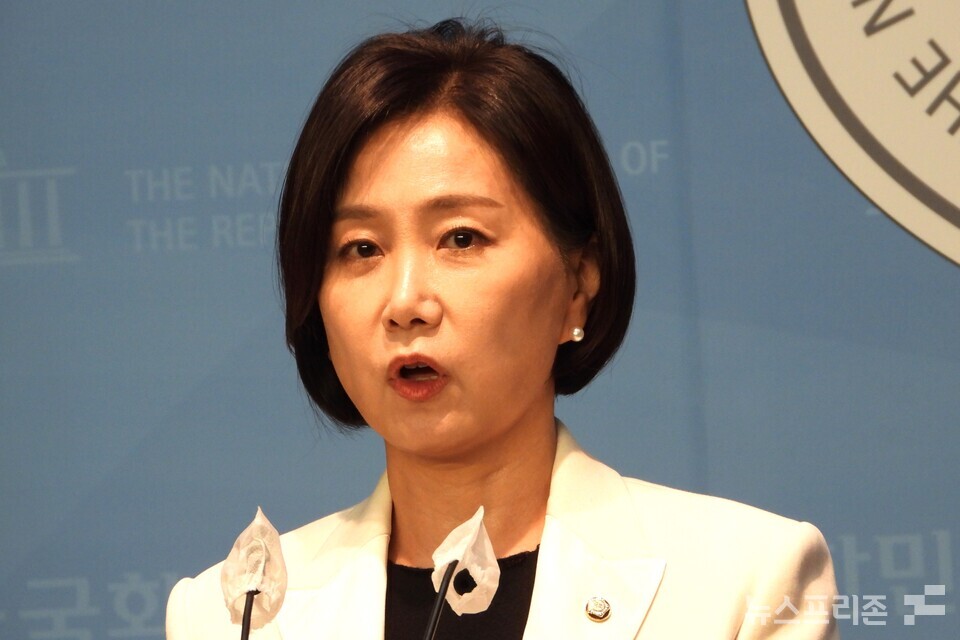 허은아 국민의힘 의원. (사진=김정현 기자)