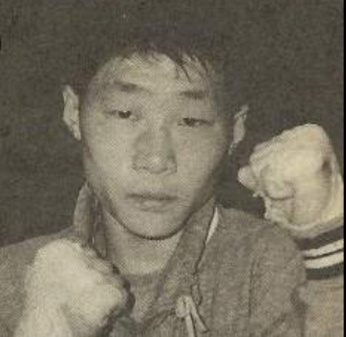 용산공고 재학시절의 홍성민 회장