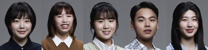(왼쪽부터) 최별, 옥효정, 리안 티안 눈, 백혜경(자료=삼성생명)