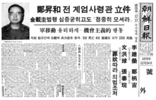 1979.12.24 조선일보 호외