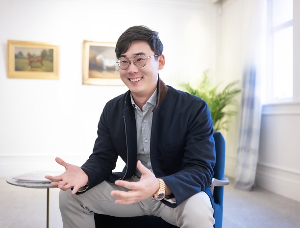 미디어아트를 선도하고 있는 청년작가 김대환
