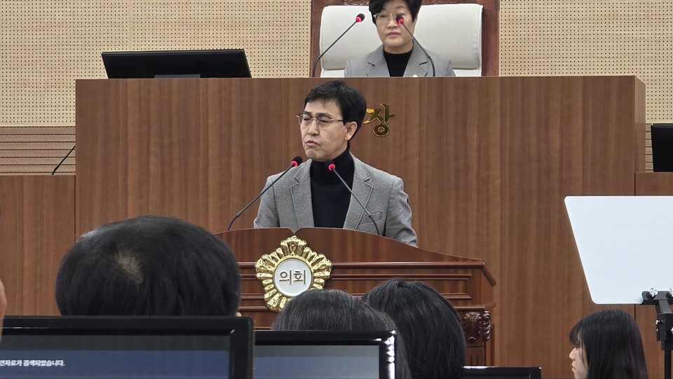 아산시의회 명노봉 의원(사진=김형태 기자).