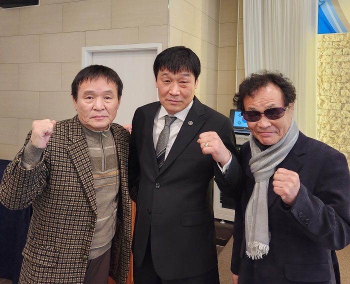 염동균 챔프, 송광식 감독, 장정구챔프(우측)