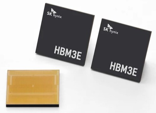 SK하이닉스가 개발한 HBM 5세대 HBM3E 이미지 (자료=SK하이닉스)