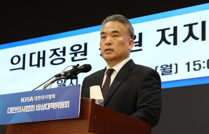 김성근 의협 비대위 언론홍보위원장(사진=연합뉴스)