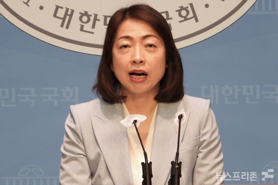 황정아 더불어민주당 대변인. (사진=김정현 기자)