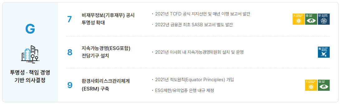 핵심과제 및 이행현황