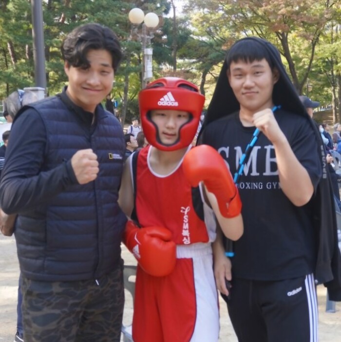 SM10관 김중연(좌측)관장과 김주원 관장(우측)