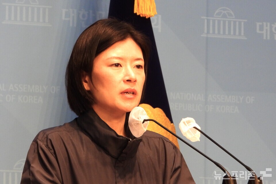 배수진 조국혁신당 대변인. (사진=김정현 기자)