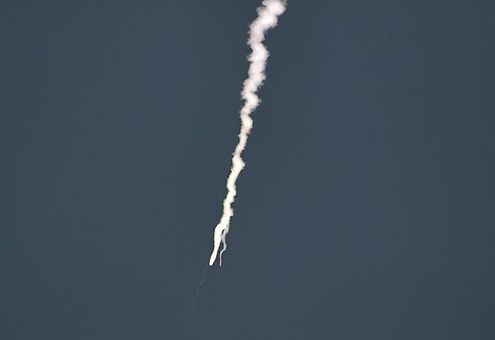 북한이 공개한 개별기동 탄두 분리 사진(사진=노동신문 갈무리)