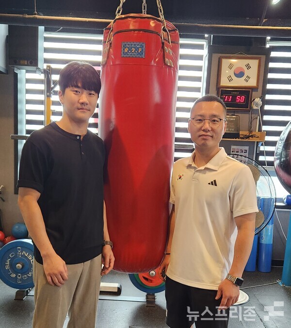 김민준 사범과 진정식강사