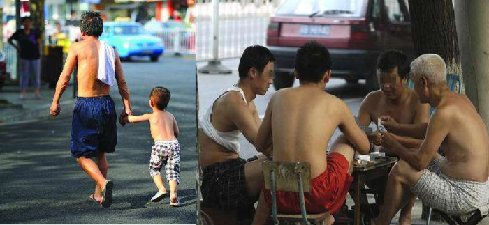 중국에서 흔히 볼 수 있는 모습 ⓒ블러그 갈무리