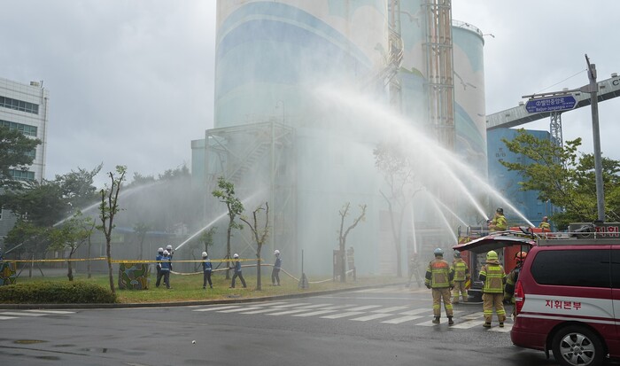 2024년 을지연습 실제훈련.(사진=고성군)