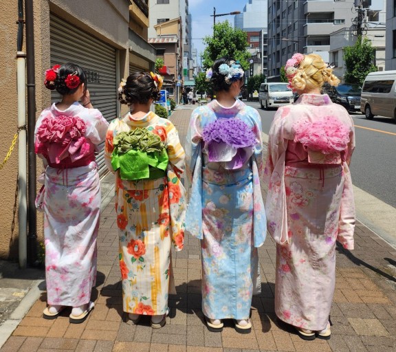 일본의 기모노 모습 ⓒ 블러그 갈무리