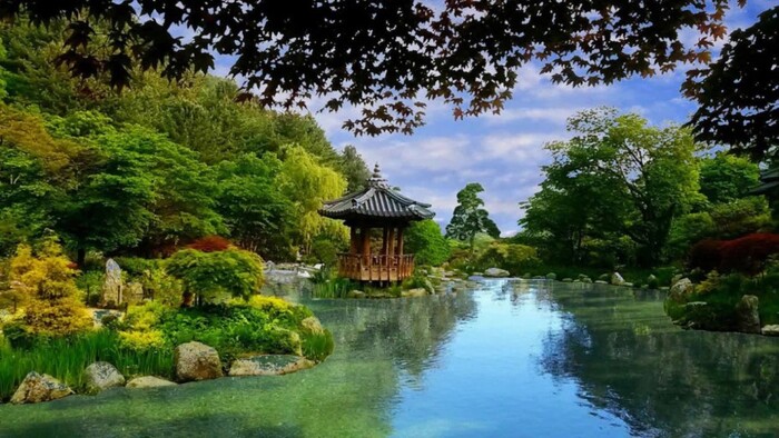 한국, 중국, 일본의 정원 구성 원리는 근본에서는 같으나 세부수법에서는 동양 3국이 다르다