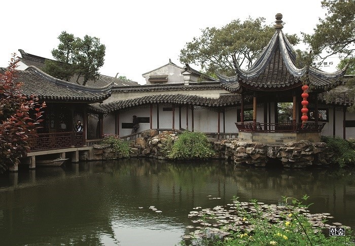 중국 정원의 모습