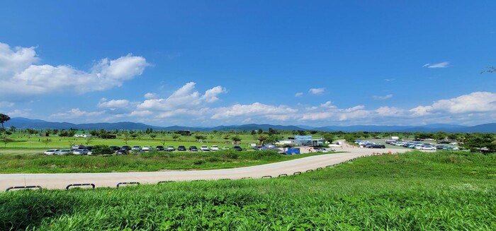 72홀에서 90홀로 확장이 추진되는 대산파크골프장.(사진=창원시)